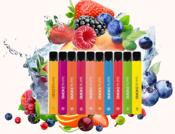 10x SMOKE ISLAND Vapes 0mg Nikotin Überraschung